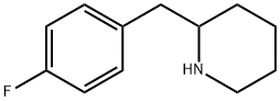 2-(4-FLUORO-BENZYL)-PIPERIDINE 구조식 이미지