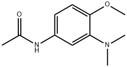 N-[3-(dimethylamino)-4-methoxyphenyl]acetamide 구조식 이미지