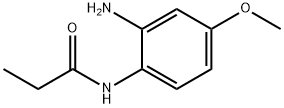 N-(2-amino-4-methoxyphenyl)propanamide 구조식 이미지