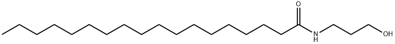 N-(3-hydroxypropyl)stearamide  Structure