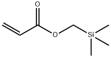 ACRYLOXYMETHYLTRIMETHYLSILANE 구조식 이미지