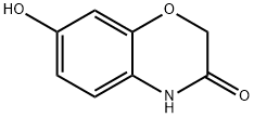 7-HYDROXY-2H-BENZO[B][1,4]OXAZIN-3(4H)-ONE 구조식 이미지