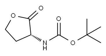 (R)-2- BOC-AMINO -γ-BUTYROLACTONE Structure