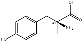 ALPHA-METHYL-L-P-TYROSINE Structure