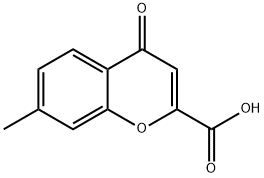 7-METHYL-4-OXO-4H-CHROMENE-2-CARBOXYLIC ACID 구조식 이미지
