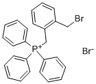 2-(BROMOMETHYL)BENZYLTRIPHENYLPHOSPHONIUM BROMIDE 구조식 이미지