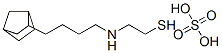 2-[[4-(2-Norbornyl)butyl]amino]ethanethiol sulfate 구조식 이미지