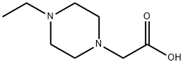 1-Piperazineaceticacid,4-ethyl-(9CI) Structure