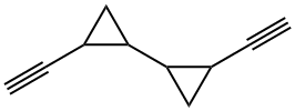 1,1-Bicyclopropyl, 2,2-diethynyl- (9CI) Structure