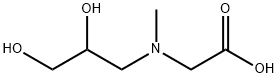 Glycine, N-(2,3-dihydroxypropyl)-N-methyl- (9CI) 구조식 이미지