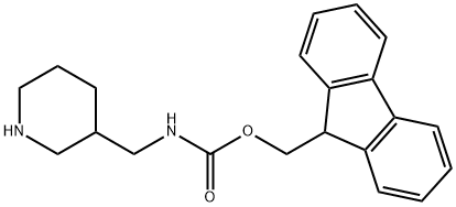 3-N-FMOC-AMINOMETHYL PIPERIDINE
 Structure