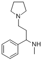 METHYL-(1-PHENYL-3-PYRROLIDIN-1-YL-PROPYL)-AMINE
 Structure