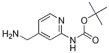 (4-AMinoMethyl-pyridin-2-yl)-carbaMic acid tert-butyl ester 구조식 이미지