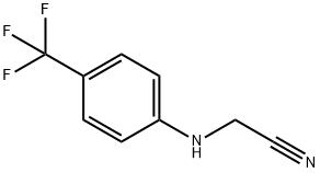 Acetonitrile, [[4-(trifluoromethyl)phenyl]amino]- (9CI) 구조식 이미지