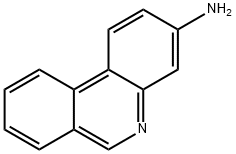 3-Phenanthridinamine 구조식 이미지