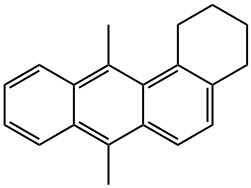 1,2,3,4-tetrahydro-7,12-dimethylbenz(a)anthracene 구조식 이미지