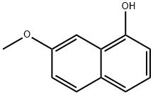 7-METHOXY-1-NAPHTHOL 구조식 이미지