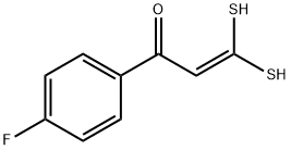 4-FLUOROPHENYL-ALPHA-OXOKETENE-GEM-DITHIOL Structure