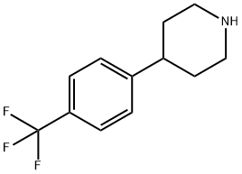 Piperidine, 4-[4-(trifluoromethyl)phenyl]- 구조식 이미지