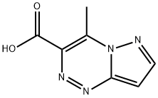 4-Methylpyrazolo[5,1-c][1,2,4]triazine-3-carboxylic acid 구조식 이미지