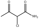 2-chloroacetoacetamide 구조식 이미지
