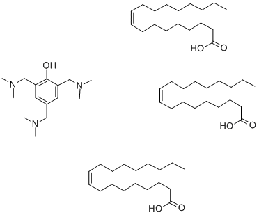 2,4,6-TRIS(DIMETHYLAMINOMETHYL)PHENOLTRIOLEATE Structure