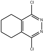 1,4-Dichloro-5,6,7,8-tetrahydrophthalazine 구조식 이미지