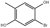 2-bromo-5-methyl-benzene-1,4-diol Structure