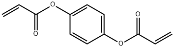 1,4-PHENYLENE DIACRYLATE 구조식 이미지