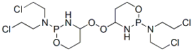 4,4'-Peroxybis[2-[bis(2-chloroethyl)amino]tetrahydro-2H-1,3,2-oxazaphosphorine] 구조식 이미지