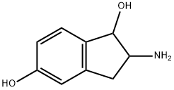 2-Amino-1,5-indanediol 구조식 이미지