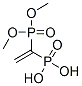 Vinylidenebis(phosphonic acid dimethyl) ester Structure