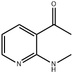 Ethanone, 1-[2-(methylamino)-3-pyridinyl]- (9CI) Structure