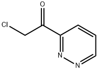 Ethanone, 2-chloro-1-(3-pyridazinyl)- (9CI) 구조식 이미지