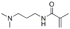 N-[(dimethylamino)propyl]methacrylamide 구조식 이미지