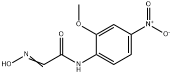 (2E)-2-(HYDROXYIMINO)-N-(2-METHOXY-4-NITROPHENYL)ACETAMIDE Structure
