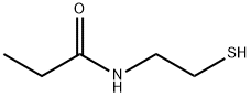 N-(2-mercaptoethyl)propionamide 구조식 이미지