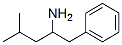 1-PHENYL-2-AMINO-4-METHYLPENTANE 구조식 이미지
