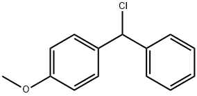 1-(4-METHOXYPHENYL)-1-PHENYLMETHYL CHLORIDE Structure