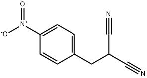 Propanedinitrile, [(4-nitrophenyl)methyl]- 구조식 이미지