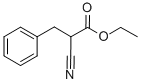 ethyl 2-cyano-3-phenyl-propanoate Structure