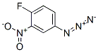 4-FLUORO-3-NITROPHENYL AZIDE 구조식 이미지