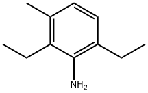 Benzenamine,  2,6-diethyl-3-methyl- Structure