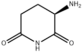 2,6-Piperidinedione,3-amino-,(3R)-(9CI) Structure