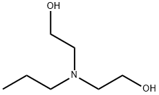 N-(n-프로필)디에탄올아민,[N,N-비스(2-히드록시에틸)-n-프로필아민] 구조식 이미지