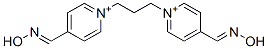 1,1'-(1,3-Propanediyl)bis[4-[(hydroxyimino)methyl]pyridinium] Structure