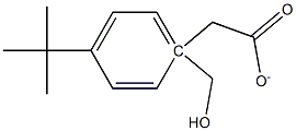 p-(tert-butyl)benzyl acetate Structure