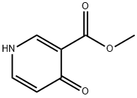 3-Pyridinecarboxylicacid,1,4-dihydro-4-oxo-,methylester(9CI) 구조식 이미지
