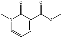 methyl 1-methyl-2-oxo-1,2-dihydropyridine-3-carboxylate 구조식 이미지