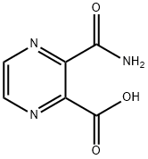 PYRAZINE-2,3-DICARBOXYLIC ACID MONOAMIDE Structure